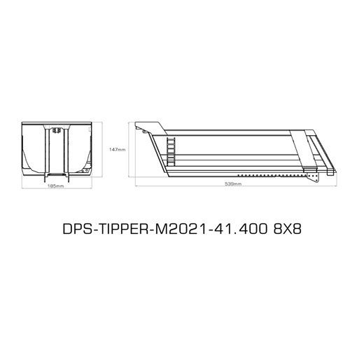 TIPPER for DUMPTRUCK 8x8 ( DPS-M2021-41400 )