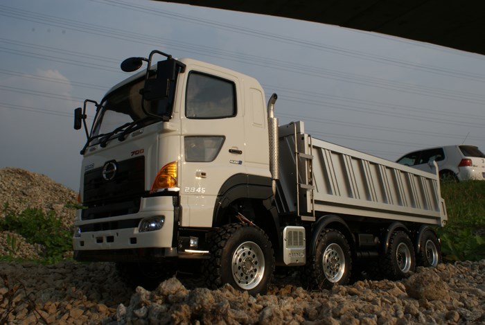 Hino lesu full drive 8X8 dump truck